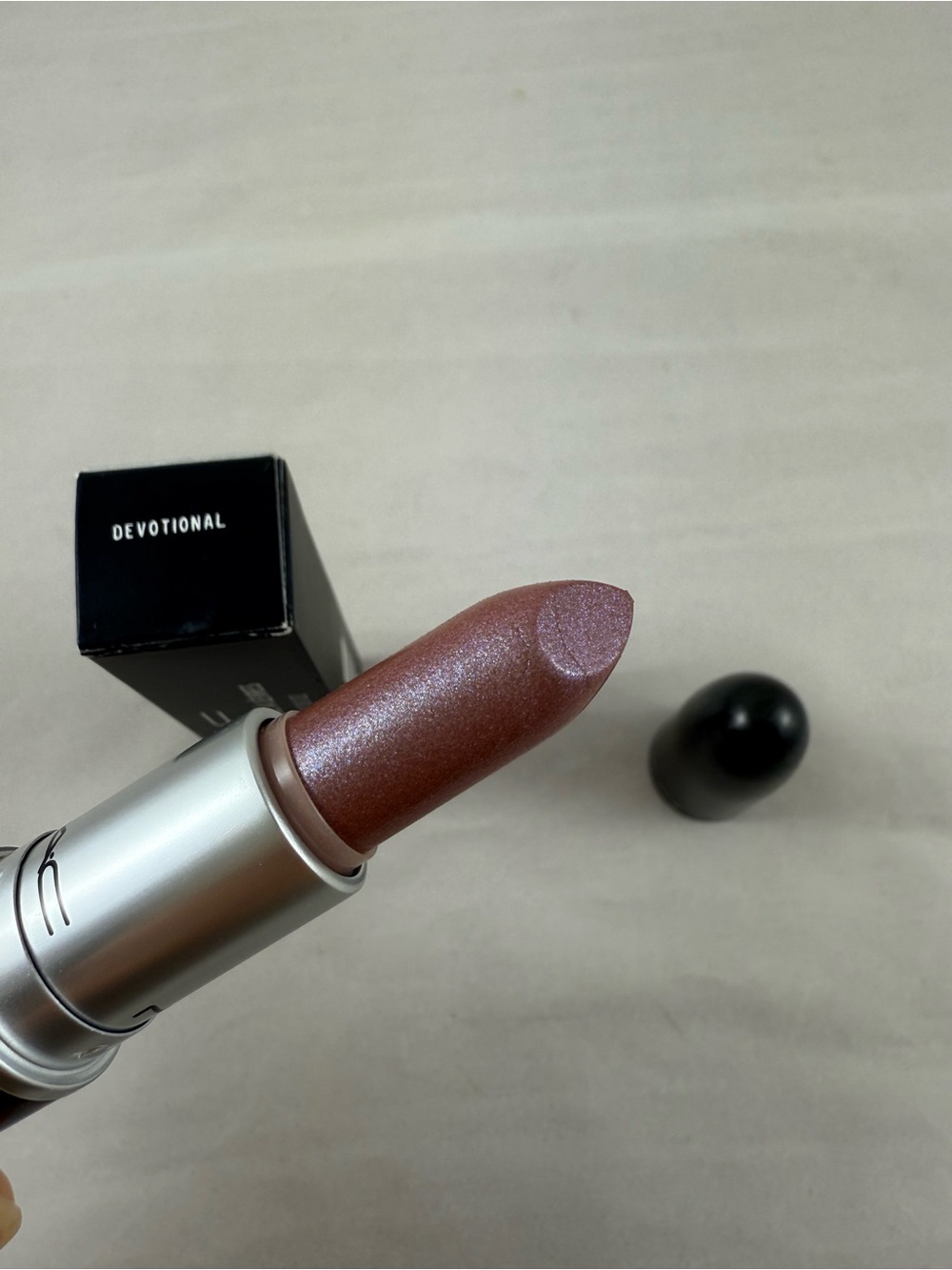 Mac Cosmetics Metallic Lipstick in Devotional